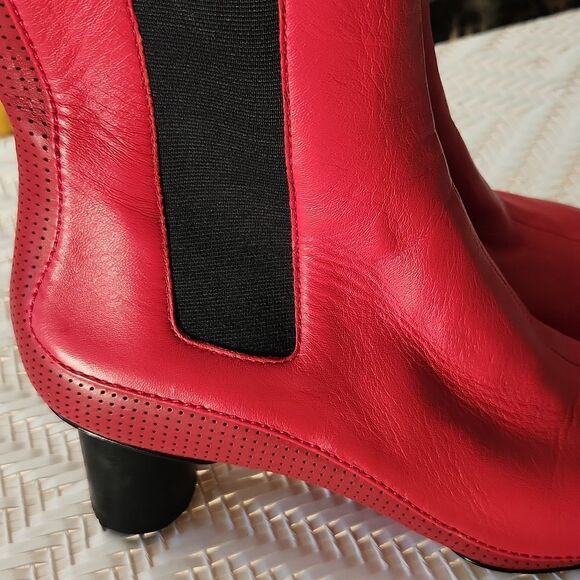 Rag & Bone jet LeatherChelsea Ankle Bootie - Picture 6 of 10